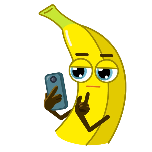 😐 Стикер «Bananza» для Telegram