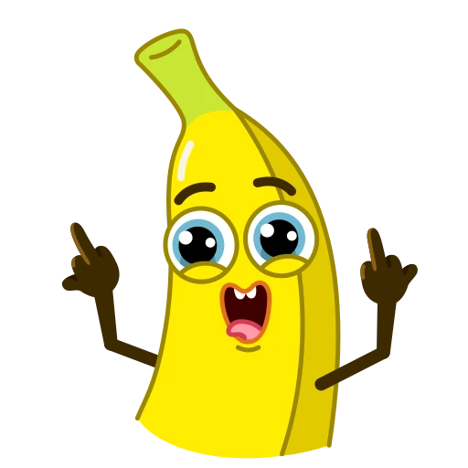 🖕 Стикер «Bananza» для Telegram