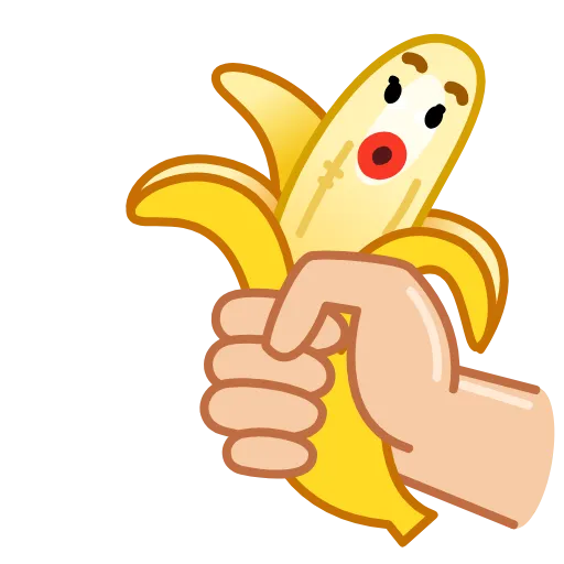 Стикер 24 ✈ Banana - банан