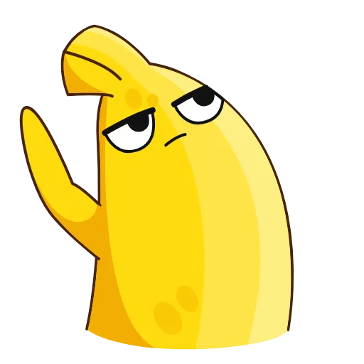 Стикер 8 👍 Bananas - бананчик