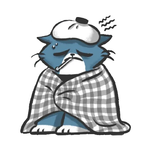😄 Стикер «Bandit the cat» для Telegram