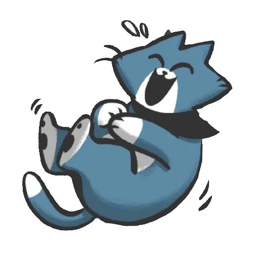 😄 Стикер «Bandit the cat» для Telegram