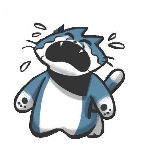 😭 Стикер «Bandit the cat» для Telegram