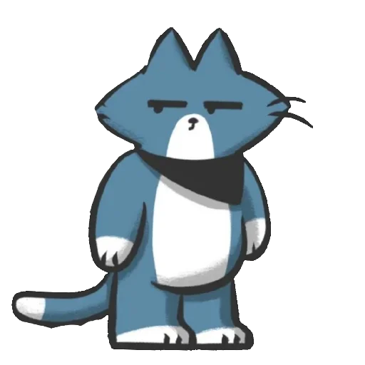 😒 Стикер «Bandit the cat» для Telegram