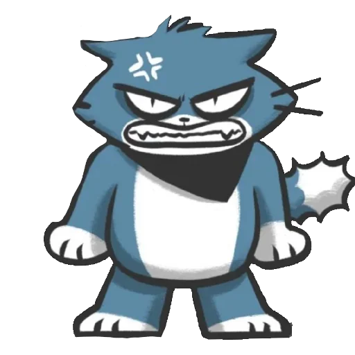 😤 Стикер «Bandit the cat» для Telegram