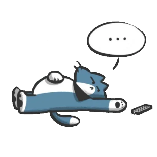 💬 Стикер «Bandit the cat» для Telegram