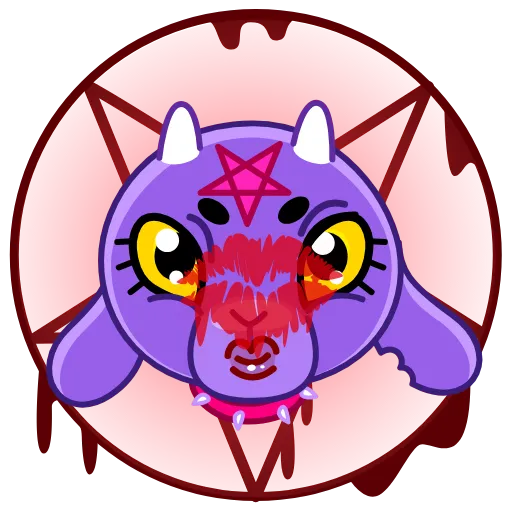 Стикер 9 Baphometh