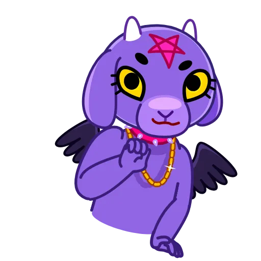 Стикер 20 Baphometh