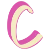 🌸 Эмодзи «Барби шрифт - розовые буквы» для Telegram
