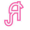👛 Эмодзи «Барби - кириллический шрифт из фильма» для Telegram