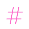 #️⃣ Эмодзи «Barbie - розовые буквы» для Telegram