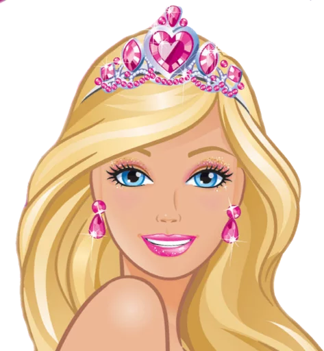 👸 Стикер «?Barbie drawings?» для Telegram