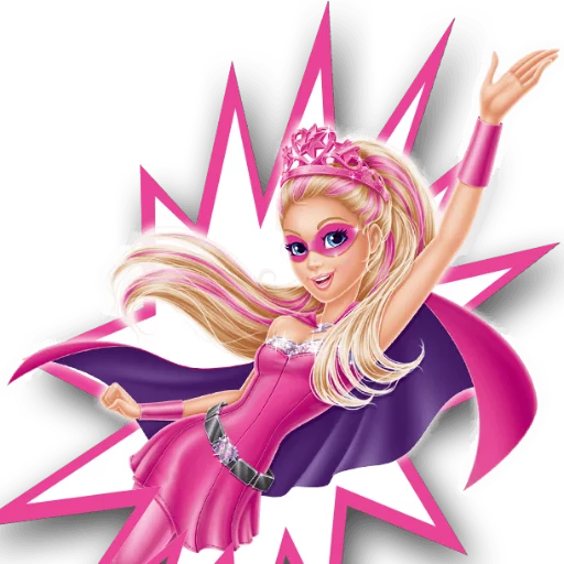 🙋 Стикер «?Barbie drawings?» для Telegram