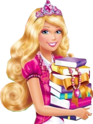📚 Стикер «?Barbie drawings?» для Telegram