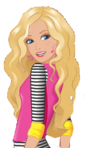 💃 Стикер «?Barbie drawings?» для Telegram