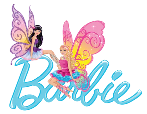 🦋 Стикер «?Barbie drawings?» для Telegram
