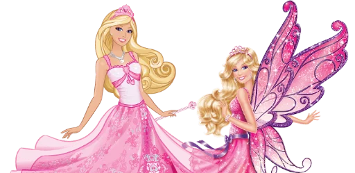 👭 Стикер «?Barbie drawings?» для Telegram