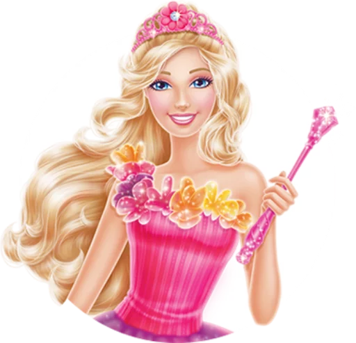 👸 Стикер «?Barbie drawings?» для Telegram