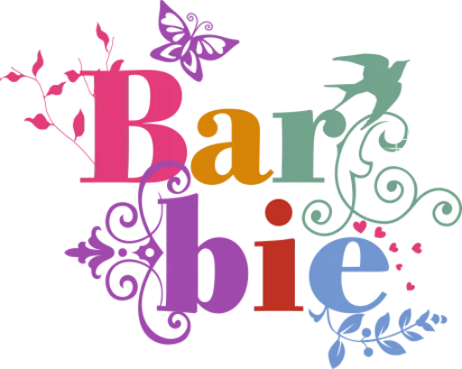 🎀 Стикер «?Barbie drawings?» для Telegram