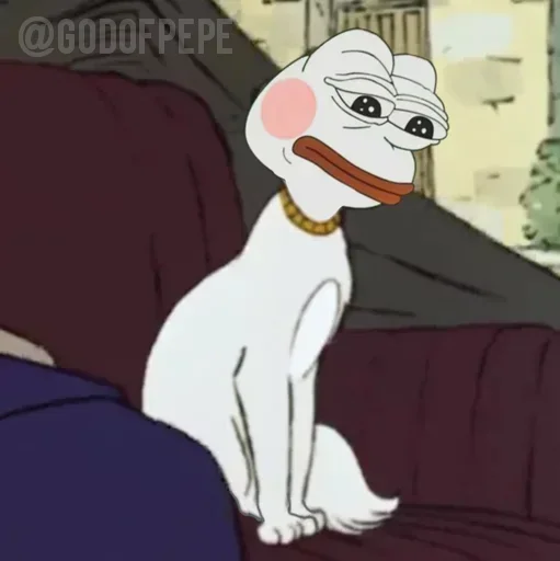 🐸 Стикер «Bare Pepe&;s» для Telegram