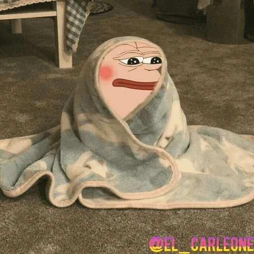 🐸 Стикер «Bare Pepe&;s» для Telegram