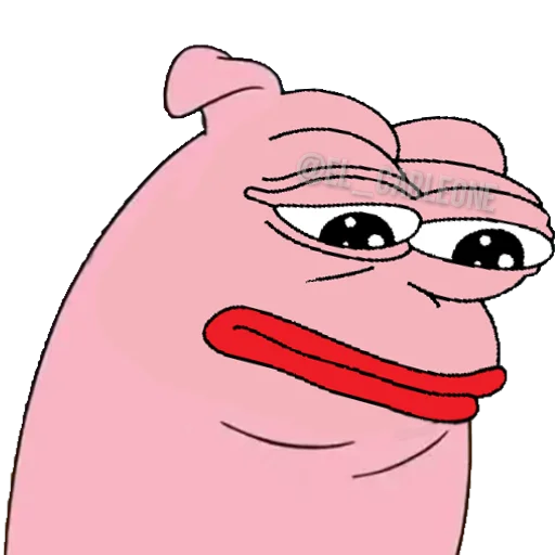 🐸 Стикер «Bare Pepe&;s» для Telegram