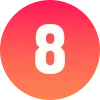 8️⃣ Эмодзи «Basic Emoji Gradient - цифры и значки» для Telegram