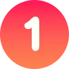 1️⃣ Эмодзи «Basic Emoji Gradient - цифры и значки» для Telegram
