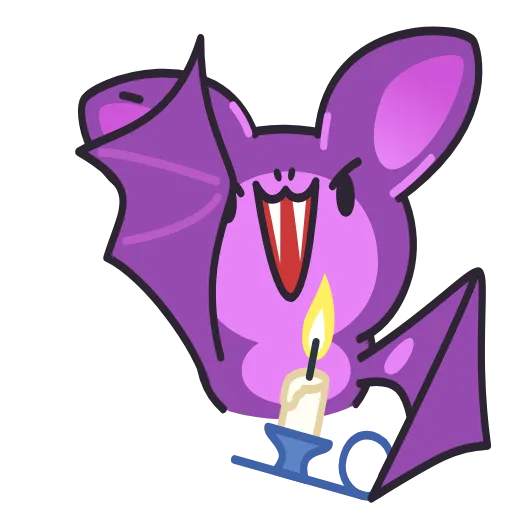 Стикер 24 Fang The Bat