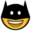 Стикер 20 Batman Emoji