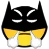Стикер 43 Batman Emoji