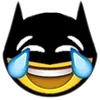 Стикер 21 Batman Emoji
