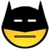 Стикер 30 Batman Emoji