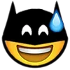 Стикер 24 Batman Emoji