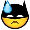 Стикер 32 Batman Emoji