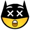 Стикер 51 Batman Emoji