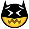 Стикер 35 Batman Emoji
