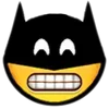 Стикер 16 Batman Emoji