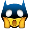 Стикер 47 Batman Emoji