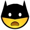 Стикер 45 Batman Emoji