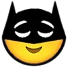 Стикер 2 Batman Emoji