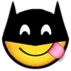 Стикер 9 Batman Emoji