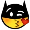 Стикер 37 Batman Emoji