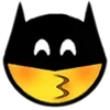 Стикер 38 Batman Emoji