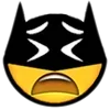 Стикер 14 Batman Emoji