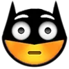 Стикер 53 Batman Emoji
