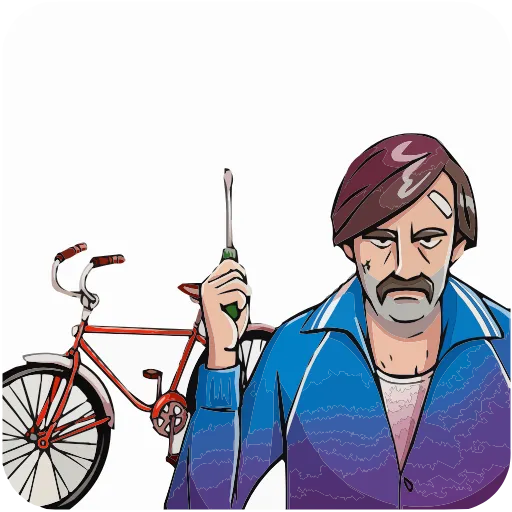Стикер 2 😡🚲😒🤨😒🎧