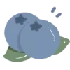 Стикер 4 Blueberry