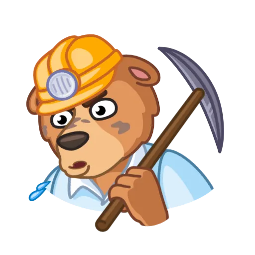 Стикер 13 Bear & Bull