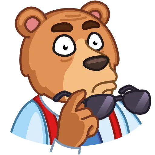 Стикер 9 Bear & Bull